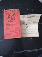 Guide michelin 1957 d'occasion  Paris XIX