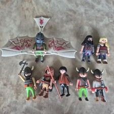 Playmobil How to Train your Dragon bundle Astrid Soluço Planador Vikings Figuras D, usado comprar usado  Enviando para Brazil