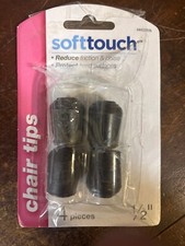 Pontas de cadeira SoftTouch, reduzem o desgaste de ruído de atrito 4 peças na caixa 1/2 polegada comprar usado  Enviando para Brazil
