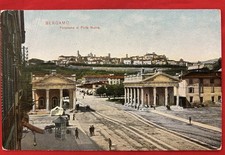 Cartolina bergamo porta usato Cartolina bergamo porta usato  Milano