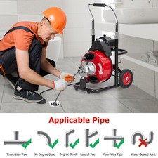 100ft drain cleaner for sale  USA