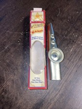 The Original American Kazoo Hecho a Mano Todo Metal Clásico #19 Hecho en EE. UU. COMO ESTÁ segunda mano  Embacar hacia Mexico