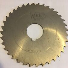 Usado, WARDSON HSS Side & Face Milling Cutter 4" X 1/16” X 1" Bore  - Milling comprar usado  Enviando para Brazil