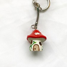 Red mushroom keychain for sale  Nine Mile Falls