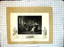 Antique old print for sale  UK