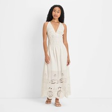 Women eyelet maxi for sale  USA