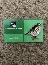 Rspb pin badge for sale  BIGGLESWADE