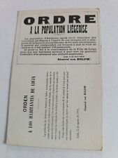 Old postcard ww1 d'occasion  Expédié en Belgium