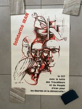 Affiche politique cgt d'occasion  Villeurbanne