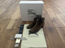 Burberry stiefeletten blockabs gebraucht kaufen  Düsseldorf