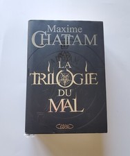 Maxime chattam trilogie d'occasion  Le Mans