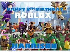 Robloks personalised rectangle for sale  GLENROTHES