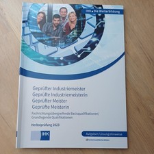 Industriemeister ihk grundlege gebraucht kaufen  Bitburg