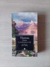 Thoreau walden disobbedienza usato  Italia