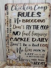 Chicken coop rules for sale  Bakersfield