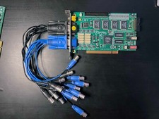 Placa de captura GeoVision GV1480/1240/1120 V2.01 16 canais PCI DVR CCTV com cabos comprar usado  Enviando para Brazil