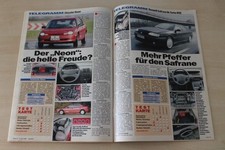 Auto Bild 13/1994 Chrysler Neon 2.0 16V mit 132PS im TEST auf einer Seite comprar usado  Enviando para Brazil