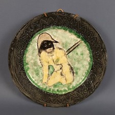Piatto artistico arlecchino usato  Inverigo