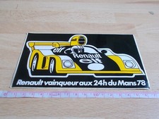 Sticker renault elf d'occasion  Expédié en Belgium
