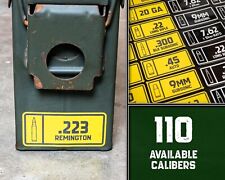 Adesivo de etiqueta decalque de lata de munição - Vinil UV estável 2 cores - 110+ calibres comprar usado  Enviando para Brazil
