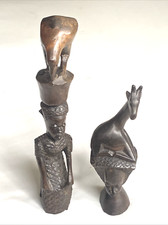 African carved figures for sale  READING