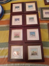 N.8 quadretti 15x15 usato  Rosa