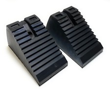 Rubber wheel chock for sale  NEWRY