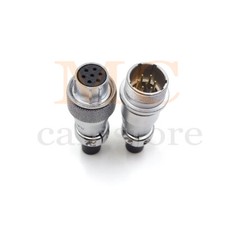 WEIPU WS16 7 pinos conector à prova d'água anteparo, soquete plugue aviação encaixe IP44 comprar usado  Enviando para Brazil