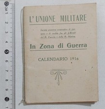 40259 calendarietto 1916 usato  Palermo