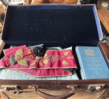 Vintage masonic monogrammed for sale  DEVIZES