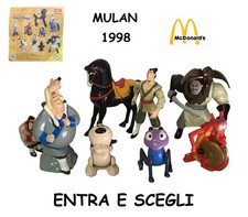 Disney mulan mcdonald usato  Roma