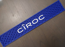 Tapete de barra de derramamento Ciroc Vodka Rail 21" x 3,5" NOVO azul comprar usado  Enviando para Brazil