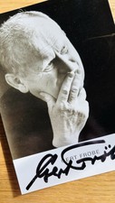 Gert fröbe autograph for sale  LONDON