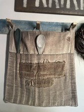 Primitive fabric hanging for sale  Reading