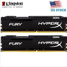 HyperX FURY DDR4 8GB 3200 MHz PC4-25600 Desktop Memória RAM DIMM 288PINS 2x 8GB comprar usado  Enviando para Brazil