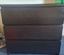 Ikea black drawer for sale  HENGOED