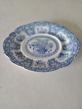 Antique spode blue for sale  UK