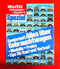 Sonderheft auto motor gebraucht kaufen  Solingen