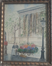 Joseph bontemps aquarelle d'occasion  Perros-Guirec