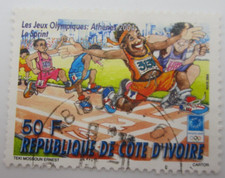 Timbre cote ivoire d'occasion  Étampes