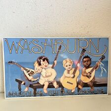 Blechschild washburn mandoline gebraucht kaufen  Marienheide