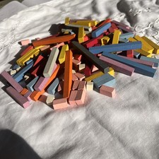 Vintage wooden cuisenaire for sale  RYE