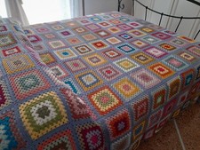 Coperta granny uncinetto usato  Zoagli