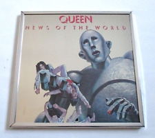 Usado, Queen News Of The World 1977 Album Elektra Asylum Records Promo Mirror 12" x 12" comprar usado  Enviando para Brazil