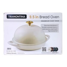 Forno de pão Tramontina ferro fundido esmaltado 9,5", latte/ouro comprar usado Forno de pão Tramontina ferro fundido esmaltado 9,5", latte/ouro comprar usado  Enviando para Brazil