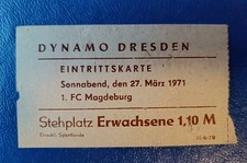 Eintrittskarte ticket 1970 gebraucht kaufen  Pulsnitz