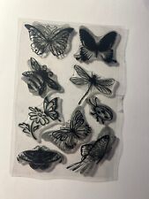 Butterfly silicone stamps for sale  ROTHERHAM