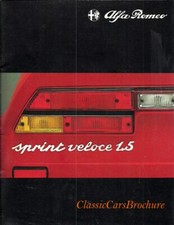 Brochure depliant alfa usato  Cosenza