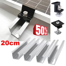 Uchwyt modułu słonecznego Aluminium Solar System mocowania Blacha trapezowa PV Szyna montażowa na sprzedaż  Wysyłka do Poland