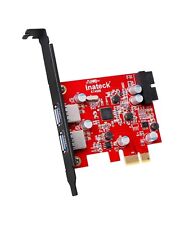 Placa Inateck 2 portas PCIe USB 3.0 com conector interno USB 3.0 20 pinos KT4006 comprar usado  Enviando para Brazil